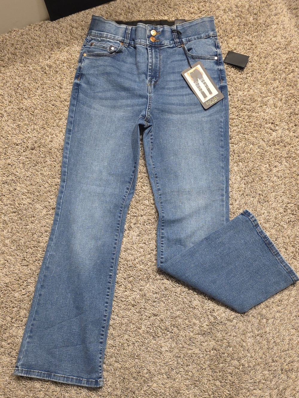 NWT Rachel Rachel Roy Mid-Wash Bootcut Jeans